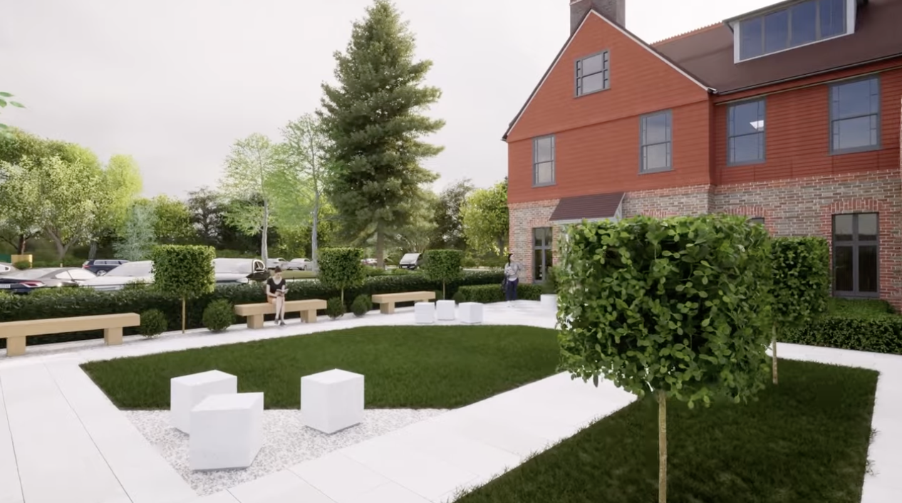 WATCH: Grove Sixth Form Study Centre and School Library | Architectural Fly Through